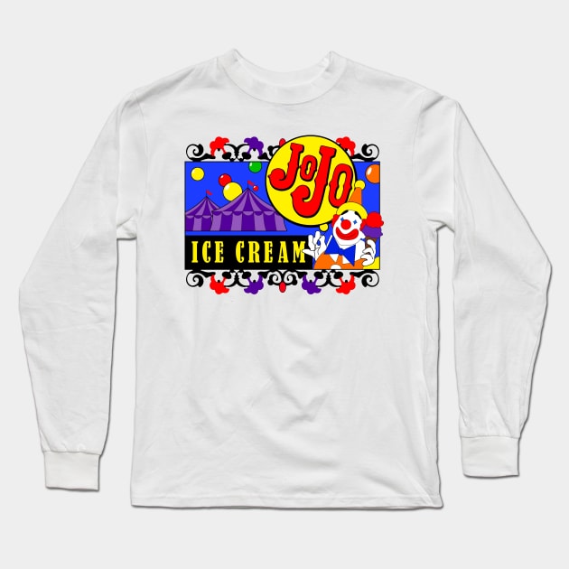 JoJo Ice Cream Long Sleeve T-Shirt by BigOrangeShirtShop